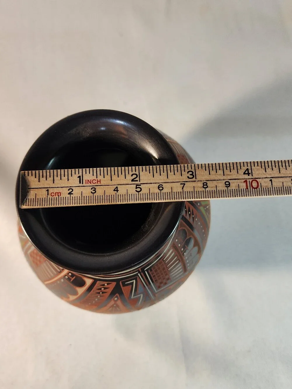 Handcrafted Olla, Mata Ortiz Pottery by Naty Ortega and Cesar Nunez